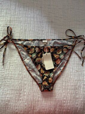 NWT - Doen Neptune String Bikini Bottom - XL